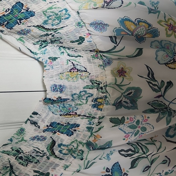 Addition Elle Responsible, Floral Sleeveless Bustier Blouse - Size 3x - Picture 7 of 8